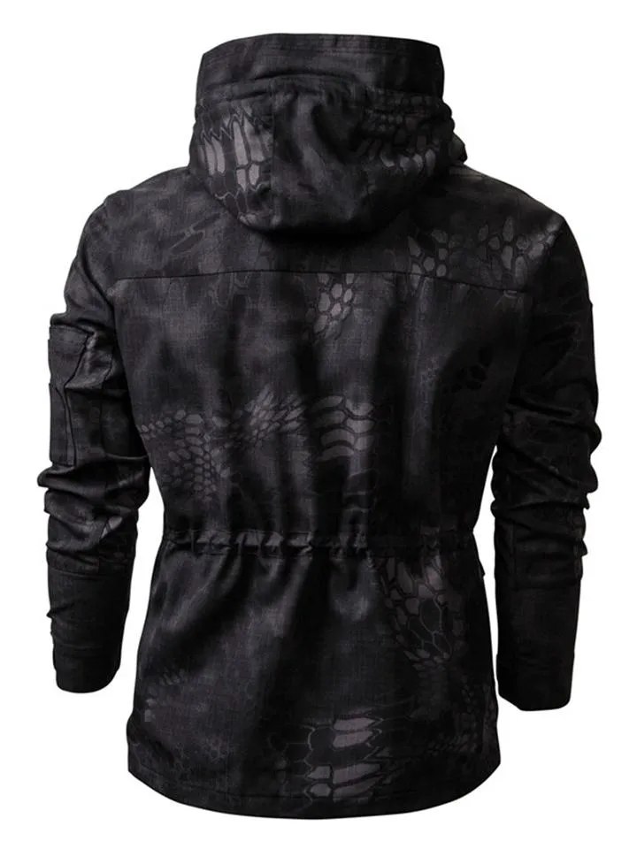 Personalized Waterproof Casual Outdoor Sports Hooded Camouflage Jacket
