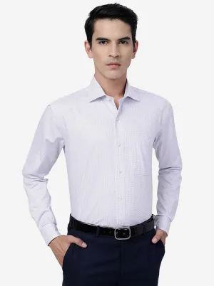 Pink Checked Slim Fit Formal Shirt | Metal