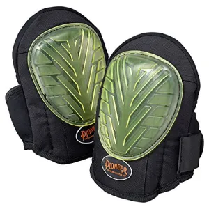 Pioneer V2050370-O/S Professional Gel Knee Pad, Black, O/S