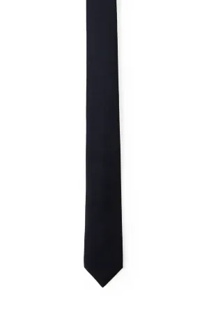 Plain Black Tie Loose