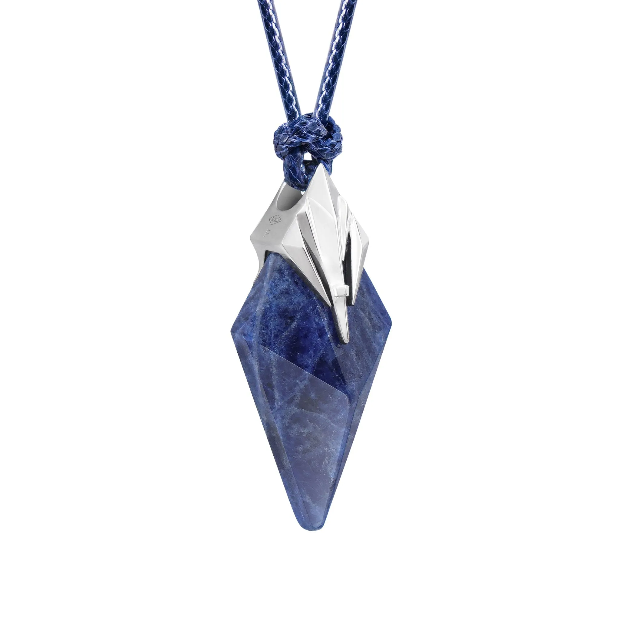 Poseidon Trident Sodalite Necklace
