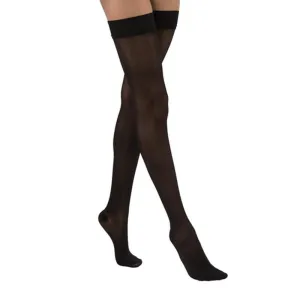 PR/1 JOBST ULTRASHEER, WOMEN, THIGH HIGH, 8-15MMHG, XL, CLASSIC BLACK, CLOSED TOE