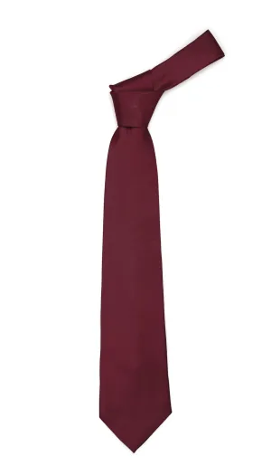 Premium Microfiber Plum Necktie