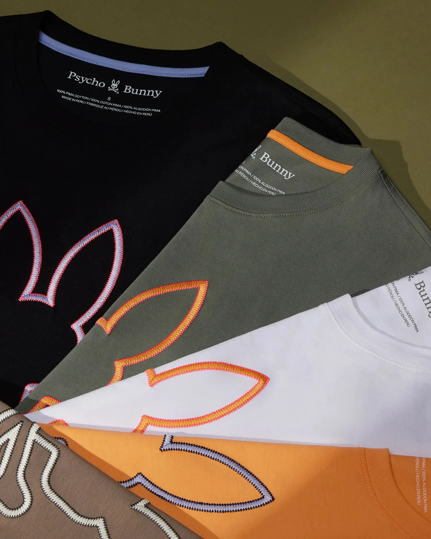 Psycho Bunny Floyd Graphic Tee - Agave Green