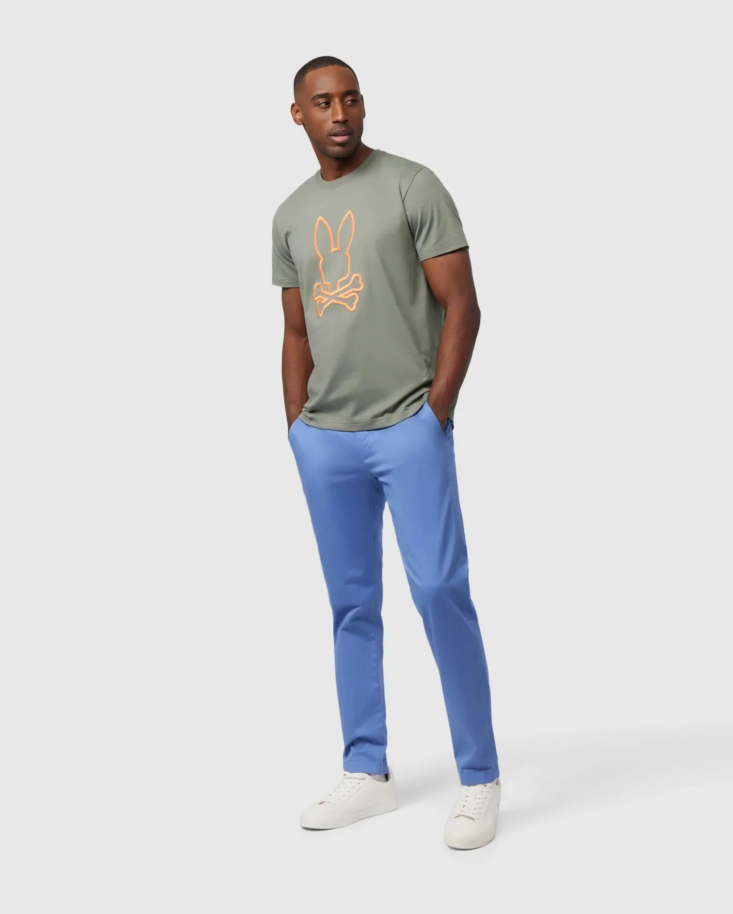 Psycho Bunny Floyd Graphic Tee - Agave Green