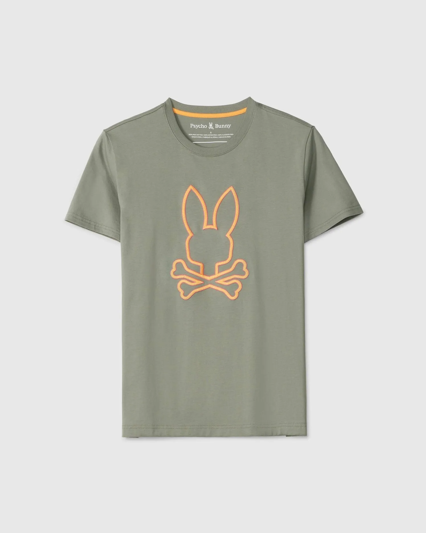 Psycho Bunny Floyd Graphic Tee - Agave Green