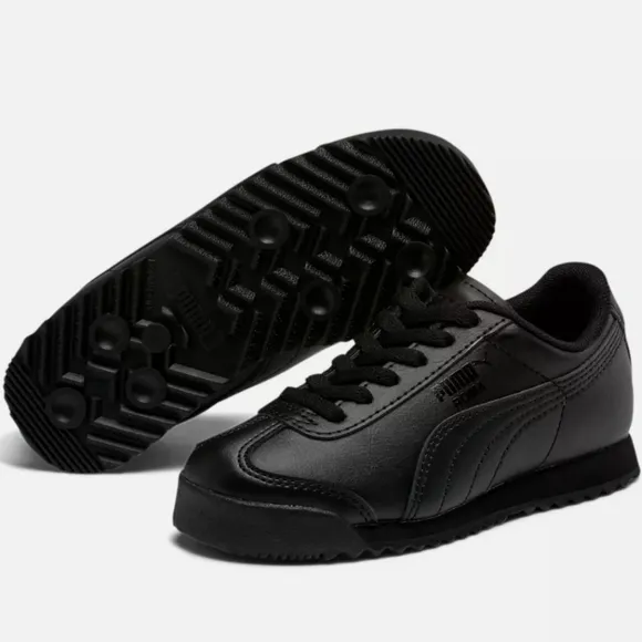 Puma Roma Kids-Black