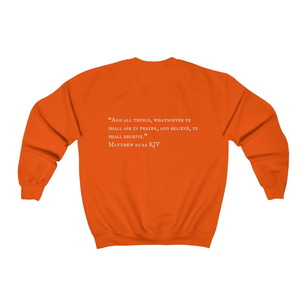"PRAYED UP VETERAN" Crewneck