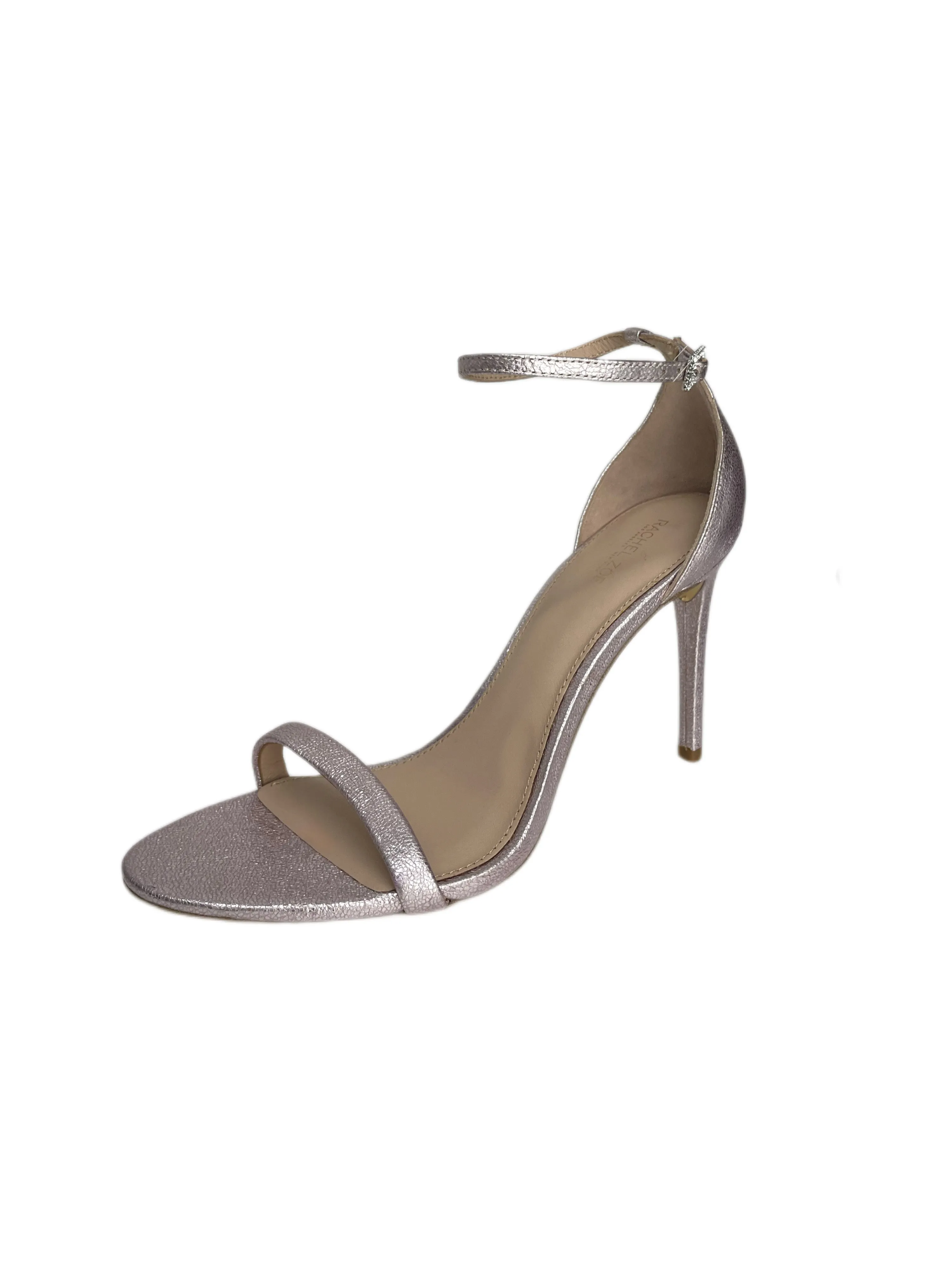 RACHEL ZOE Pink Glitter Emma Formal Heels #107 9.5 NWOTB