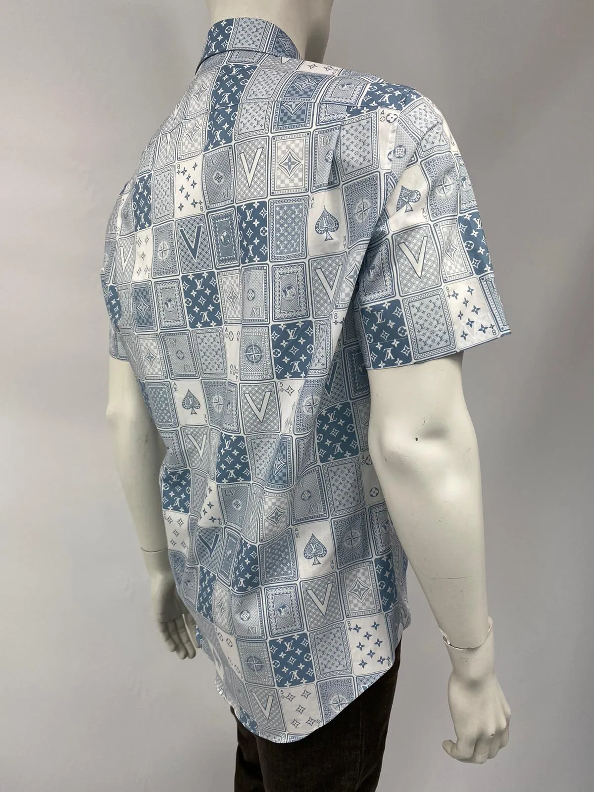 Regular Fit Short Sleeve Card Shirt