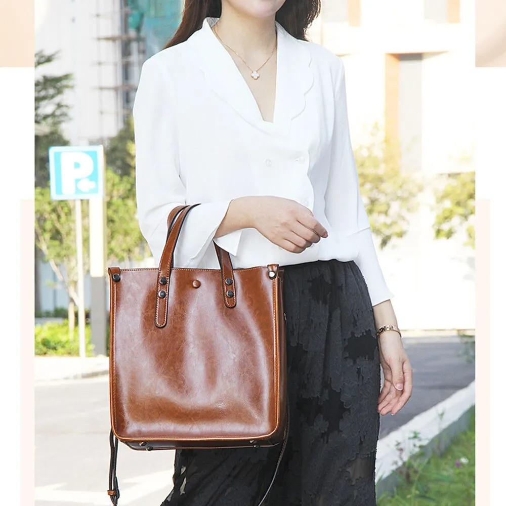 Retro Crossbody Messenger Purse For Lady Shoulder Bag