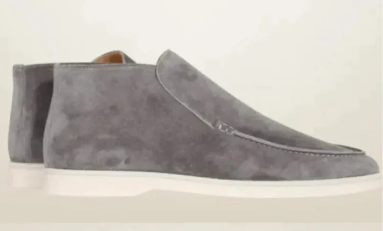 Retro Flat Ankle-length Pair Loafers