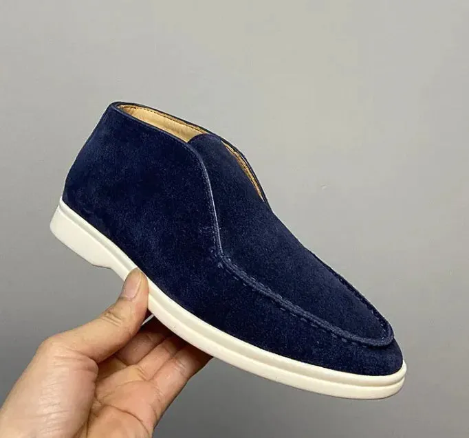 Retro Flat Ankle-length Pair Loafers