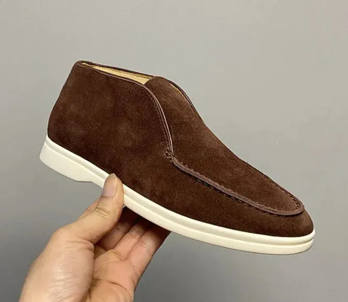 Retro Flat Ankle-length Pair Loafers