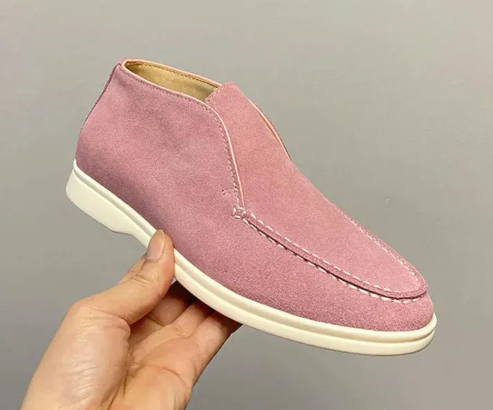Retro Flat Ankle-length Pair Loafers