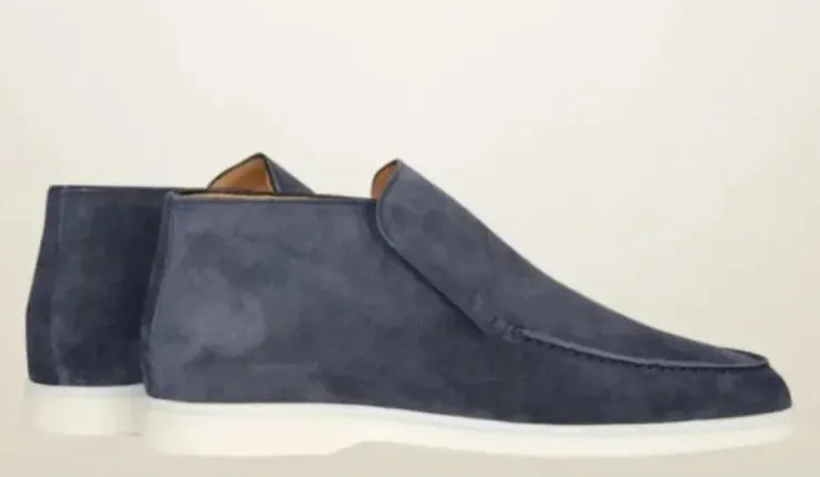Retro Flat Ankle-length Pair Loafers