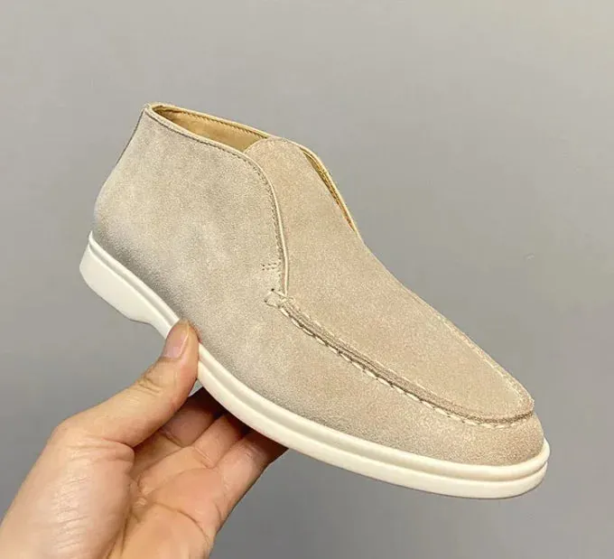 Retro Flat Ankle-length Pair Loafers