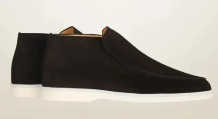 Retro Flat Ankle-length Pair Loafers