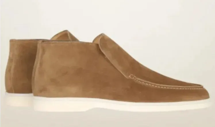 Retro Flat Ankle-length Pair Loafers