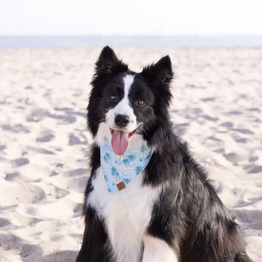 Retro Hawaii Dog Bandana