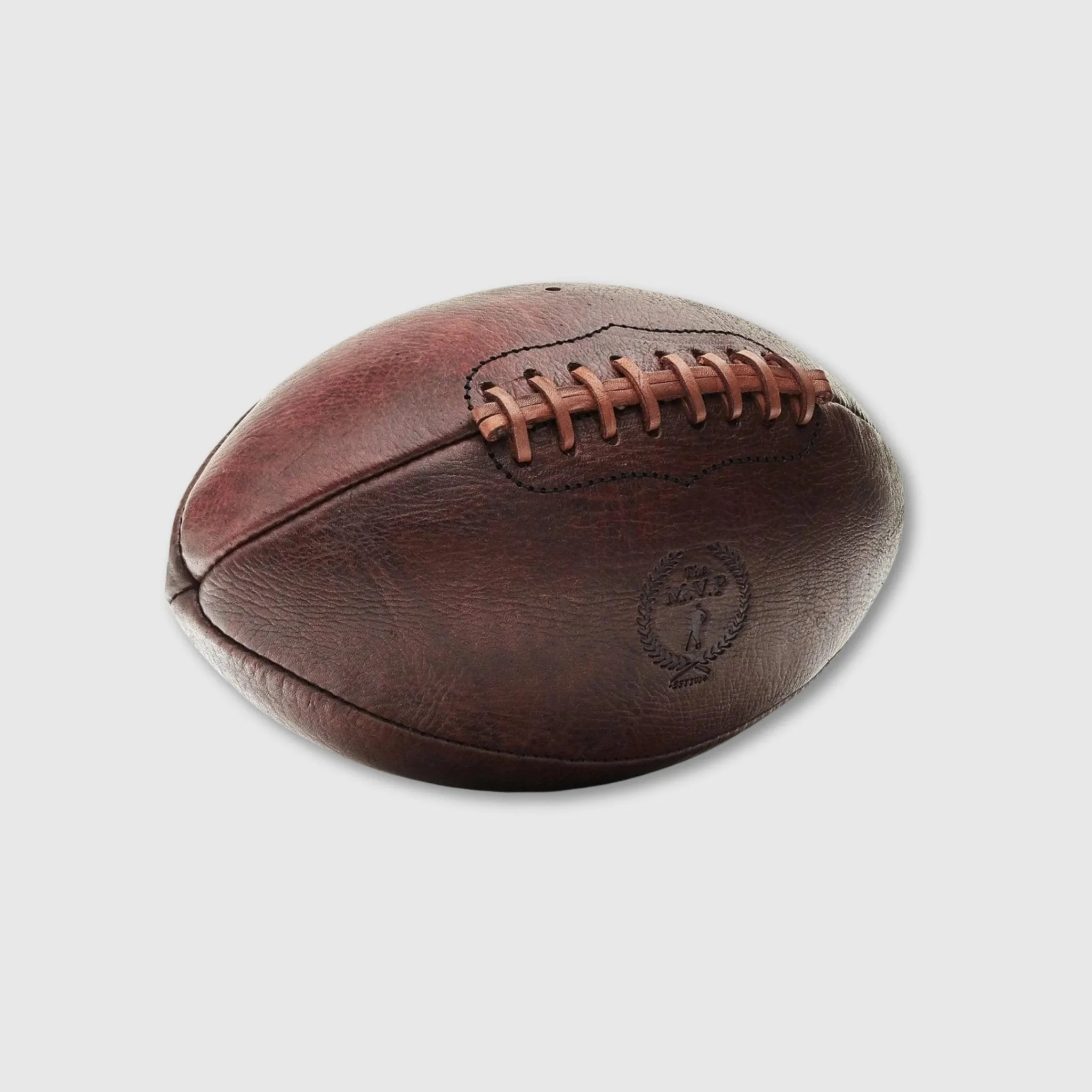 RETRO Heritage Brown Leather Football