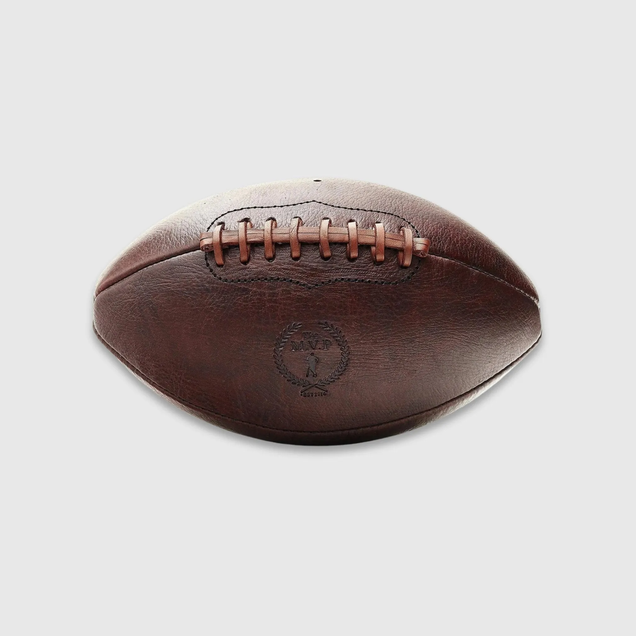 RETRO Heritage Brown Leather Football
