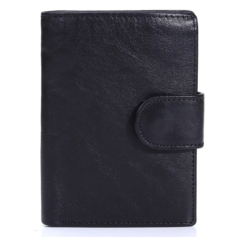 Retro Leather Money Coin Credit Card Men's Wallet