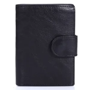 Retro Leather Money Coin Credit Card Men's Wallet
