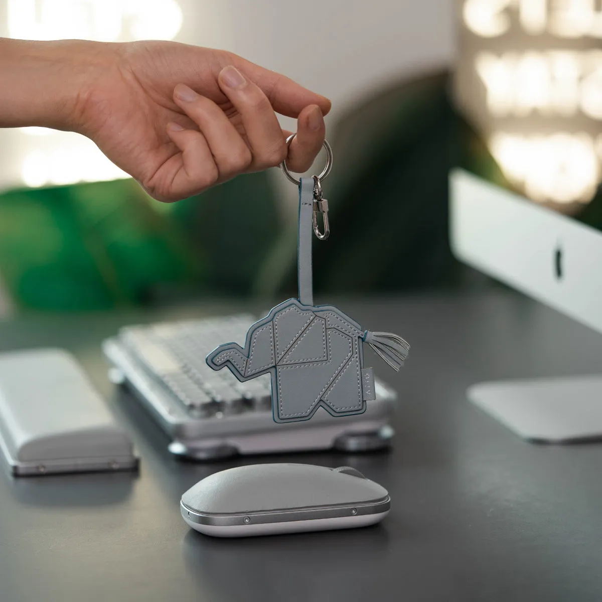 Retro Limited Ed Elephant Keychain