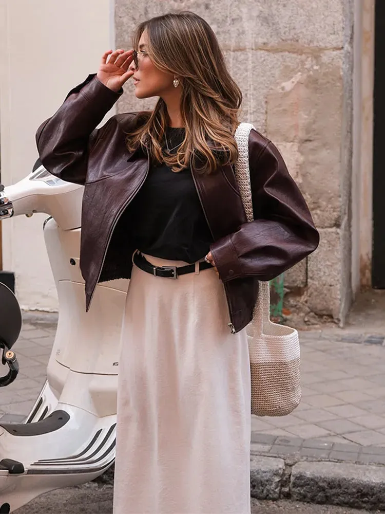 Retro Luxe™ | Men's Retro Leather Jacket | Genuine Leather, Classic Design & Comfortable Fit