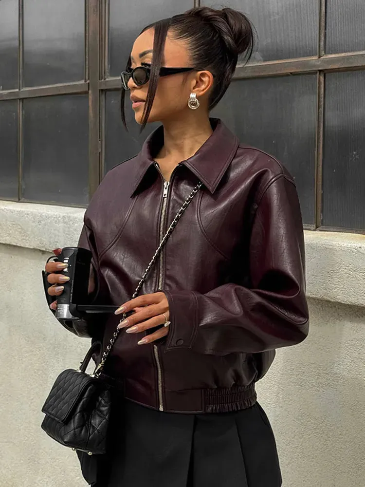 Retro Luxe™ | Men's Retro Leather Jacket | Genuine Leather, Classic Design & Comfortable Fit