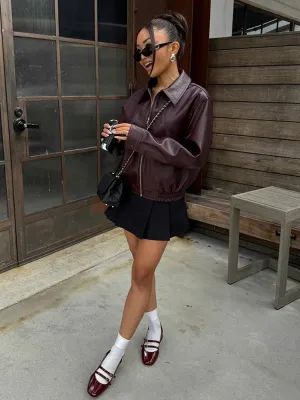 Retro Luxe™ | Men's Retro Leather Jacket | Genuine Leather, Classic Design & Comfortable Fit