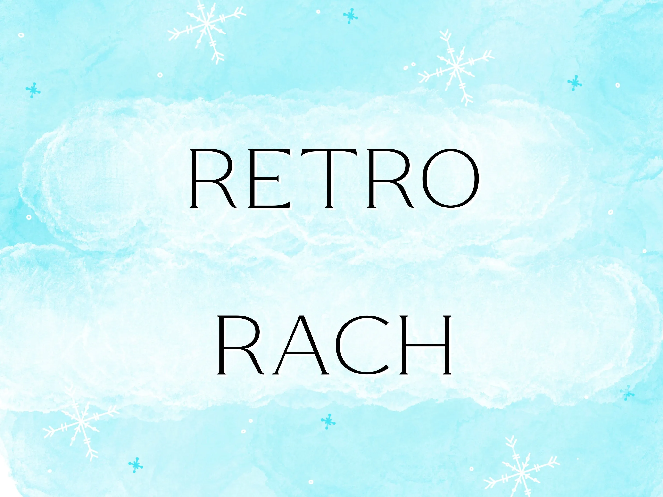 .Retro Rach / Leather Rolls