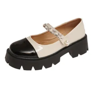 Retro School JK Beige Shoes SD01308