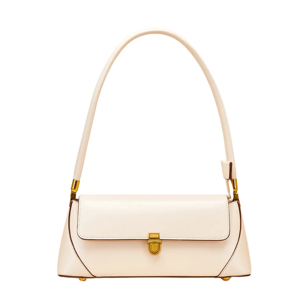 Retro Solid Color Armpit Bag