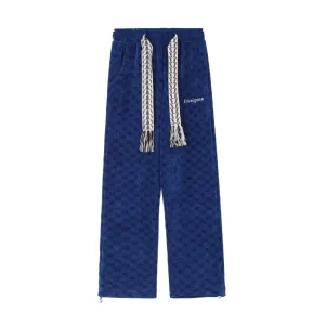 Retro solid color drawstring Sweatpants