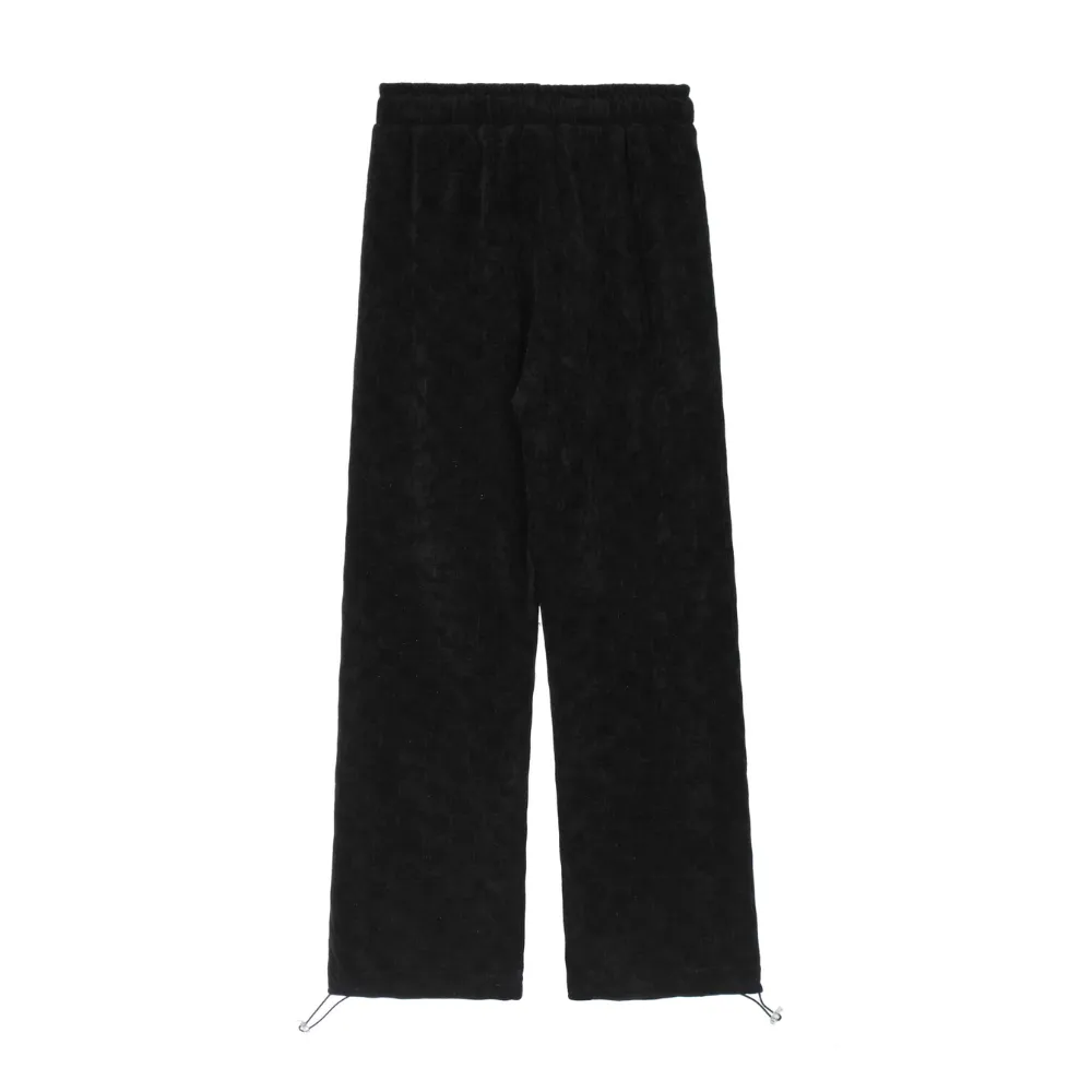 Retro solid color drawstring Sweatpants