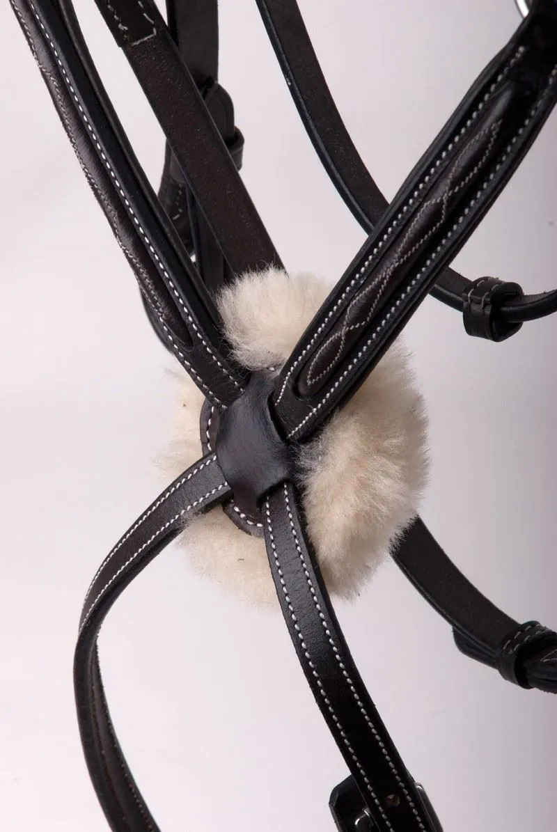Rhinegold Elegance Stitched Mexican Bridle