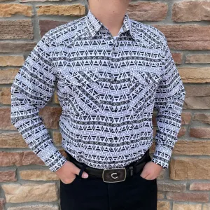 Ricardo Aztec White Shirt