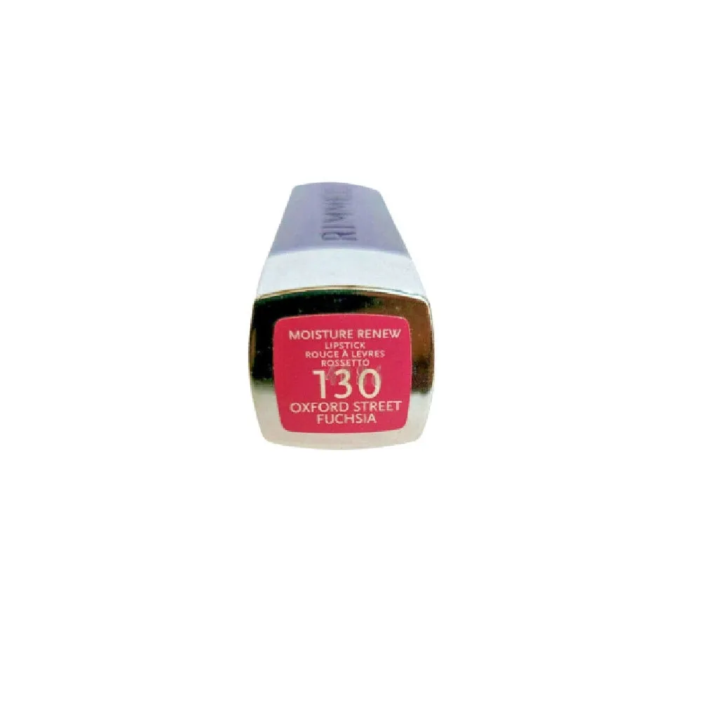 Rimmel London Moisture Renew Lipstick, Oxford Street Fuchsia 130