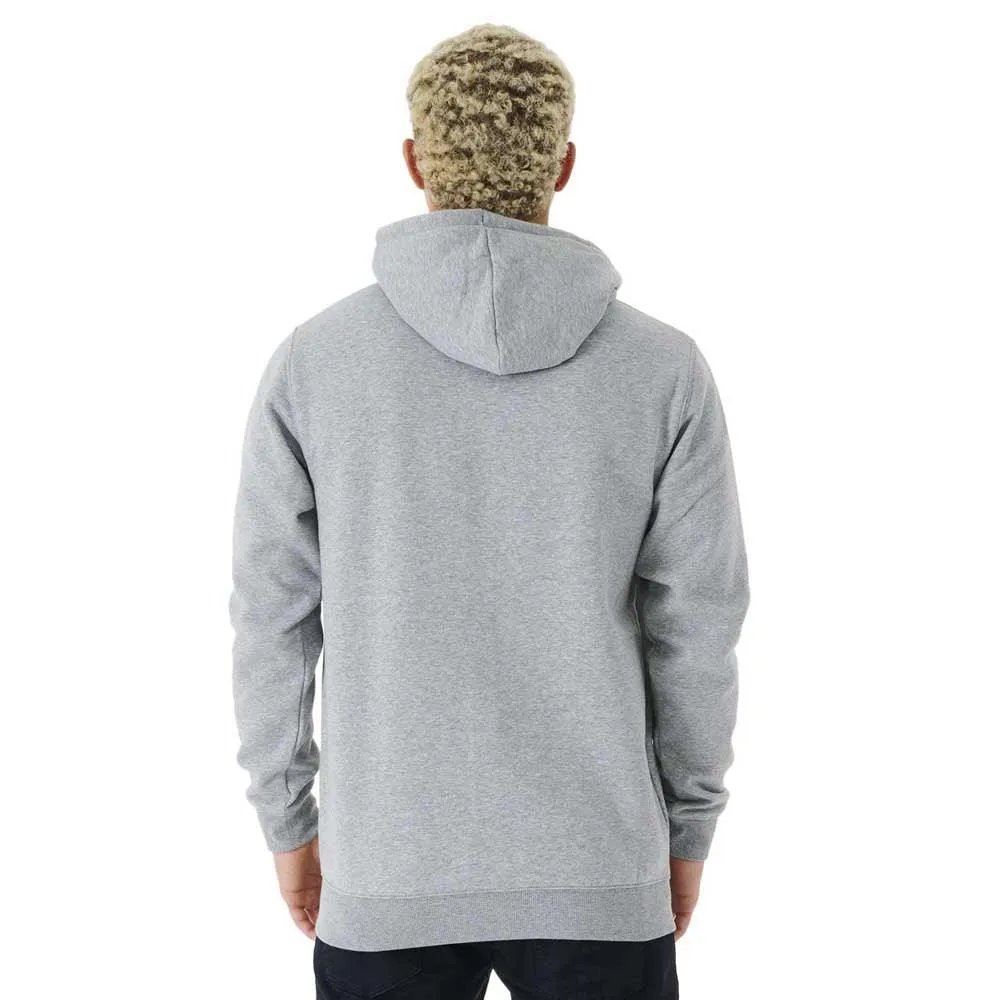 Rip Curl Corp Icon Zip Hoody Grey Marle