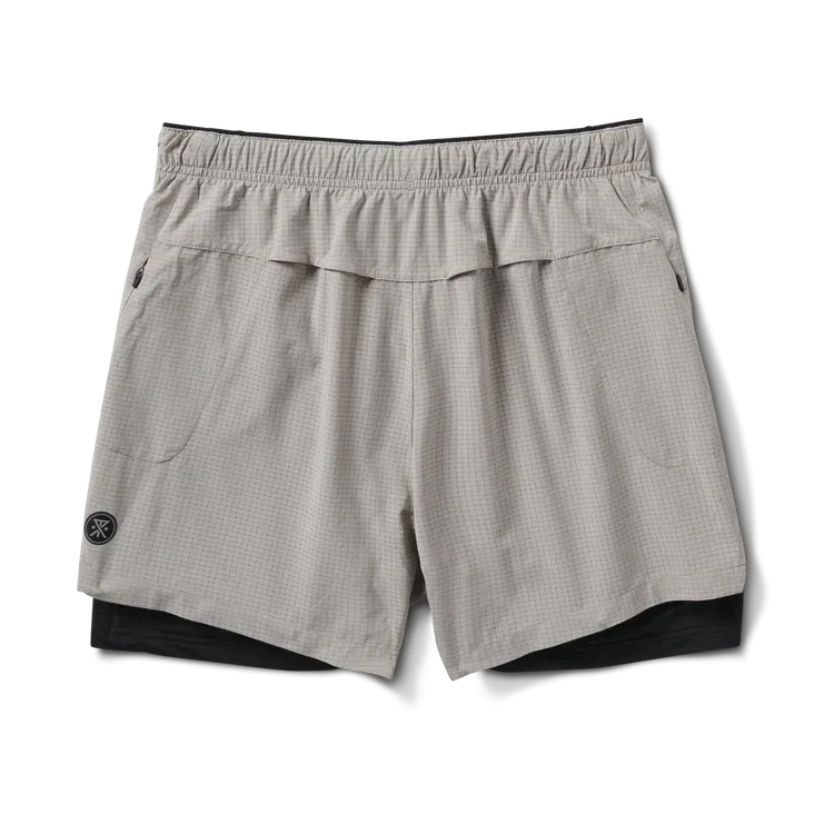 Roark Men's Bommer 3.5" Shorts - Ghost Grey
