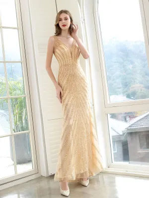 Roycebridal Roycebridal Boutique evening dresses Luxury Party Dress straps mermaid sexy elegant Prom dress