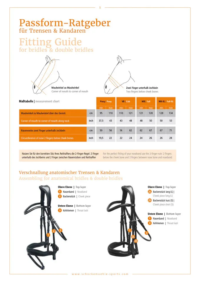Schockemohle Malibu Bridle
