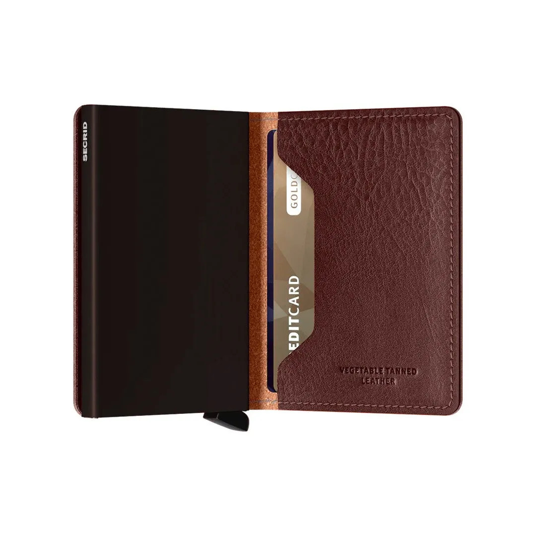 Secrid Slim Wallet Veg Espresso-Brown