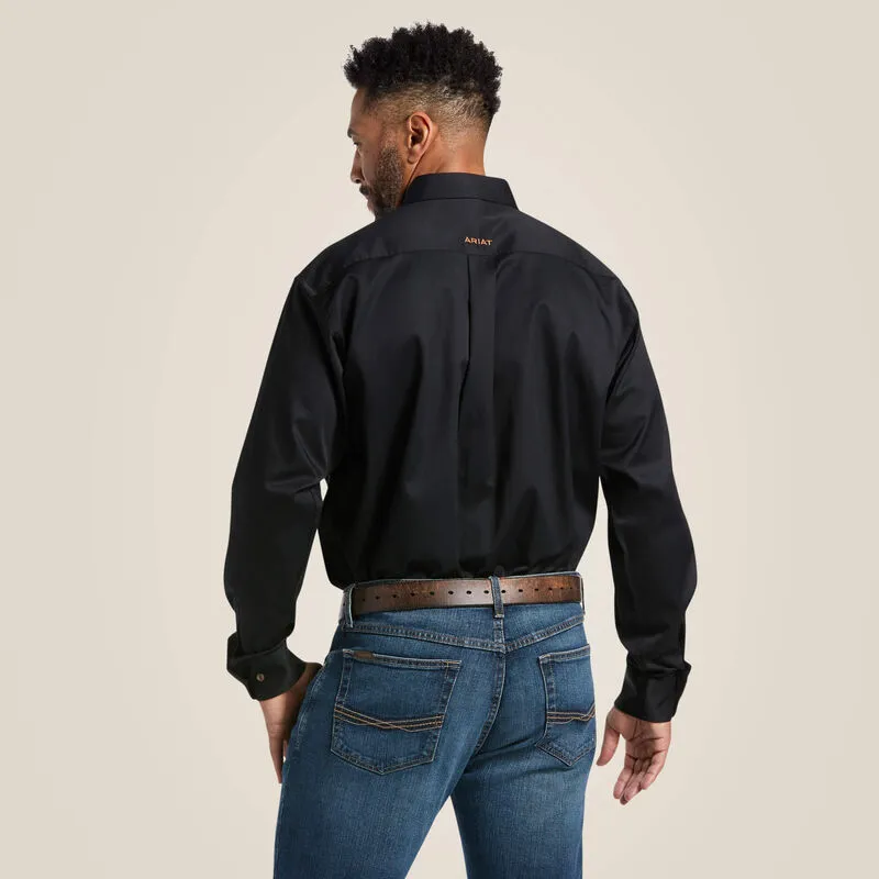 SHIRT ARIAT BLK SOLID