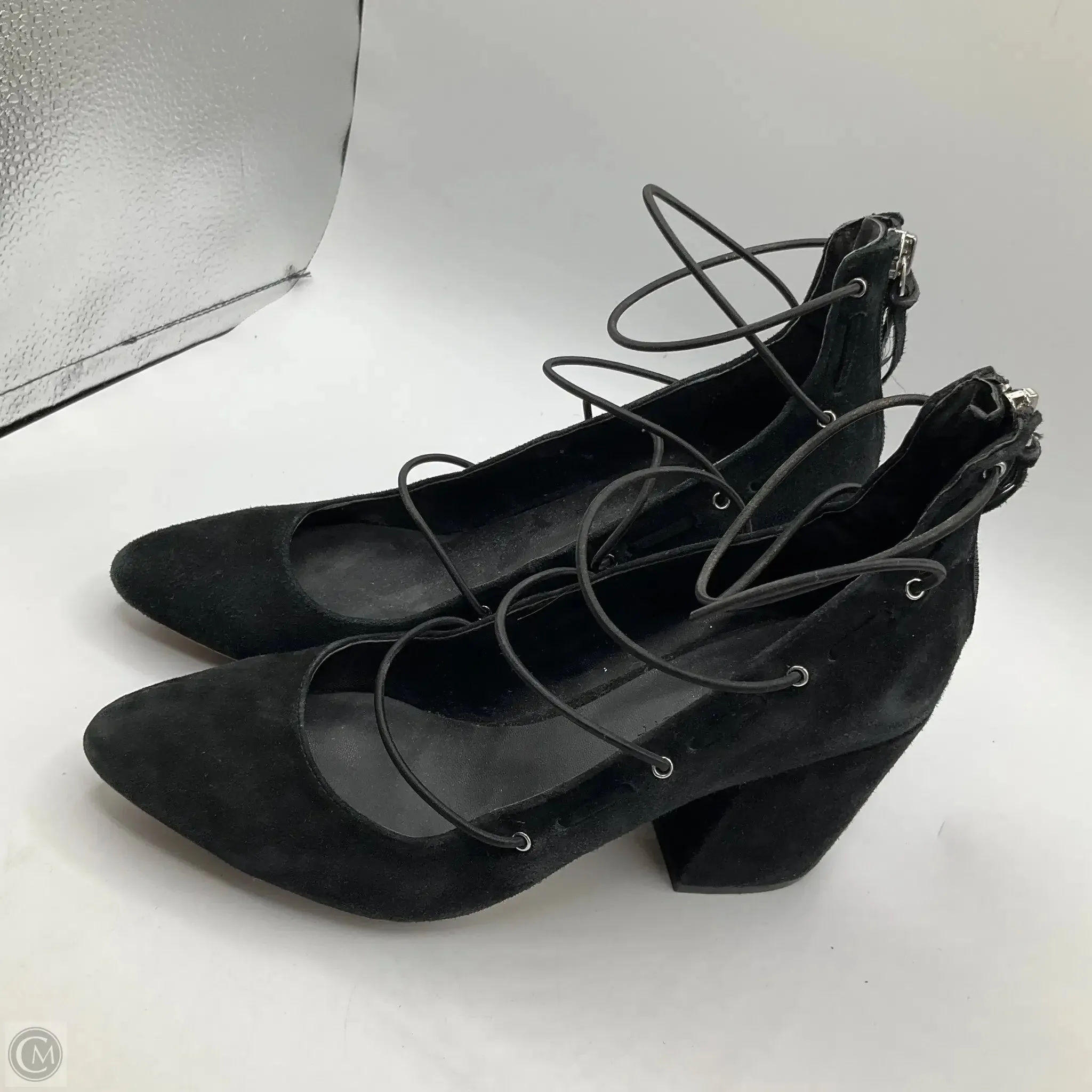 Shoes Designer By Rebecca Minkoff In Black, Size: 8.5