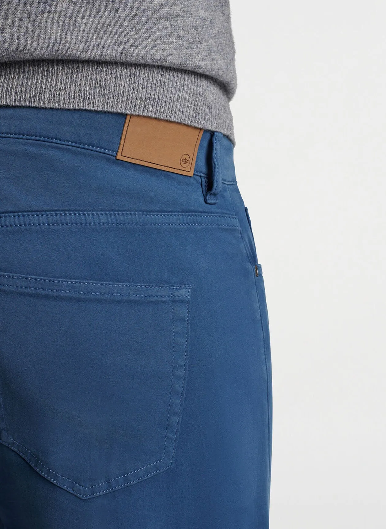 Signature Sateen Five-Pocket Pant