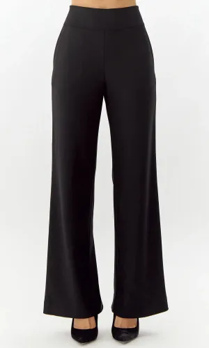 silvia wide leg knit trouser