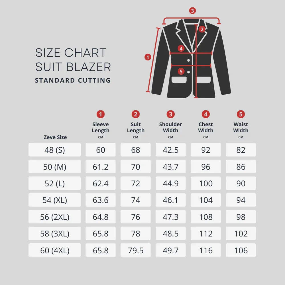 Single Breasted Suit Blazer - Jet Black Plain (Peak Lapel)